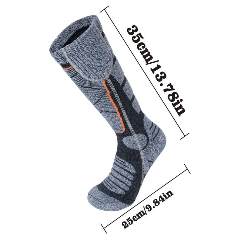 🎁Neujahrs-Sonderangebot: 50% Rabatt💥💥 Waschbare, wiederaufladbare Heizsocken für Damen und Herren