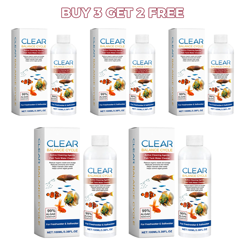 🔥Heißer Verkauf KAUFEN SIE 2 UND ERHALTEN SIE 1 GRATIS 🔥Leistungsstarker Wasserklärer für Aquarien