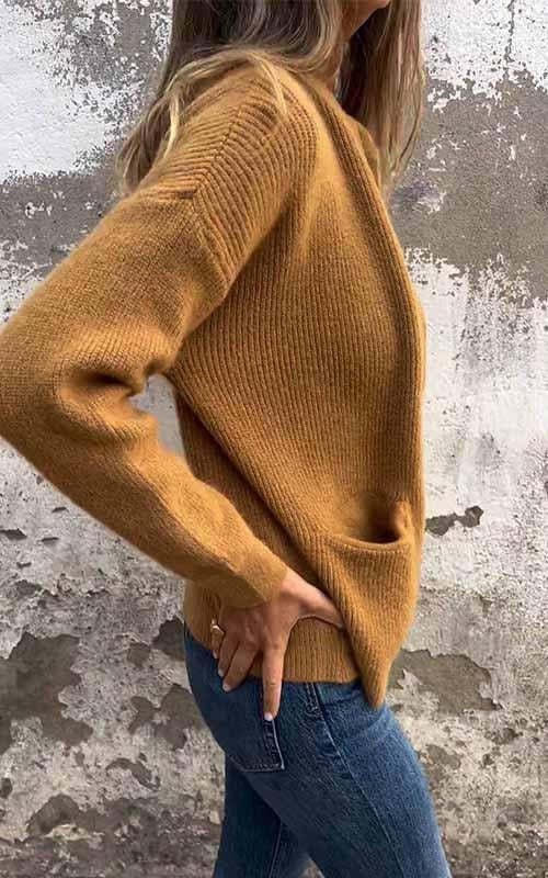 ⏳ Zeitlich begrenzt 50% Rabatt ⏰ Klassische Strickjacke mit Rundhals & Reißverschluss 🧥 Leicht, anschmiegsam & stylisch zugleich | Perfekt zum Layeren in jeder Jahreszeit!