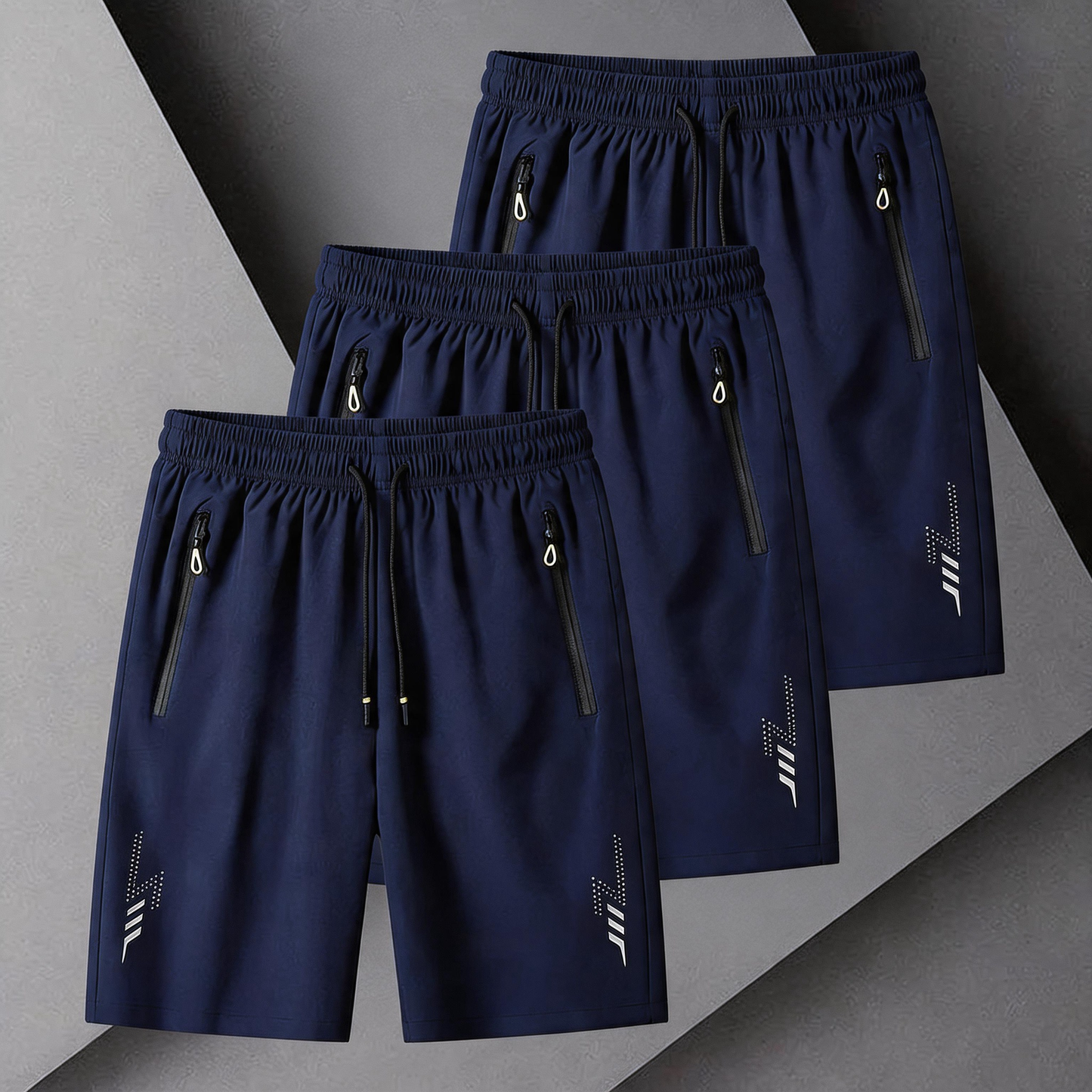 🩳 50% RABATT! 🔥 3er-Pack kühlende Sportshorts – Luftige & schnell trocknende Shorts – Leicht & bequem – ideal für Sommer, Training oder Entspannung ☀️🏃♂️✨