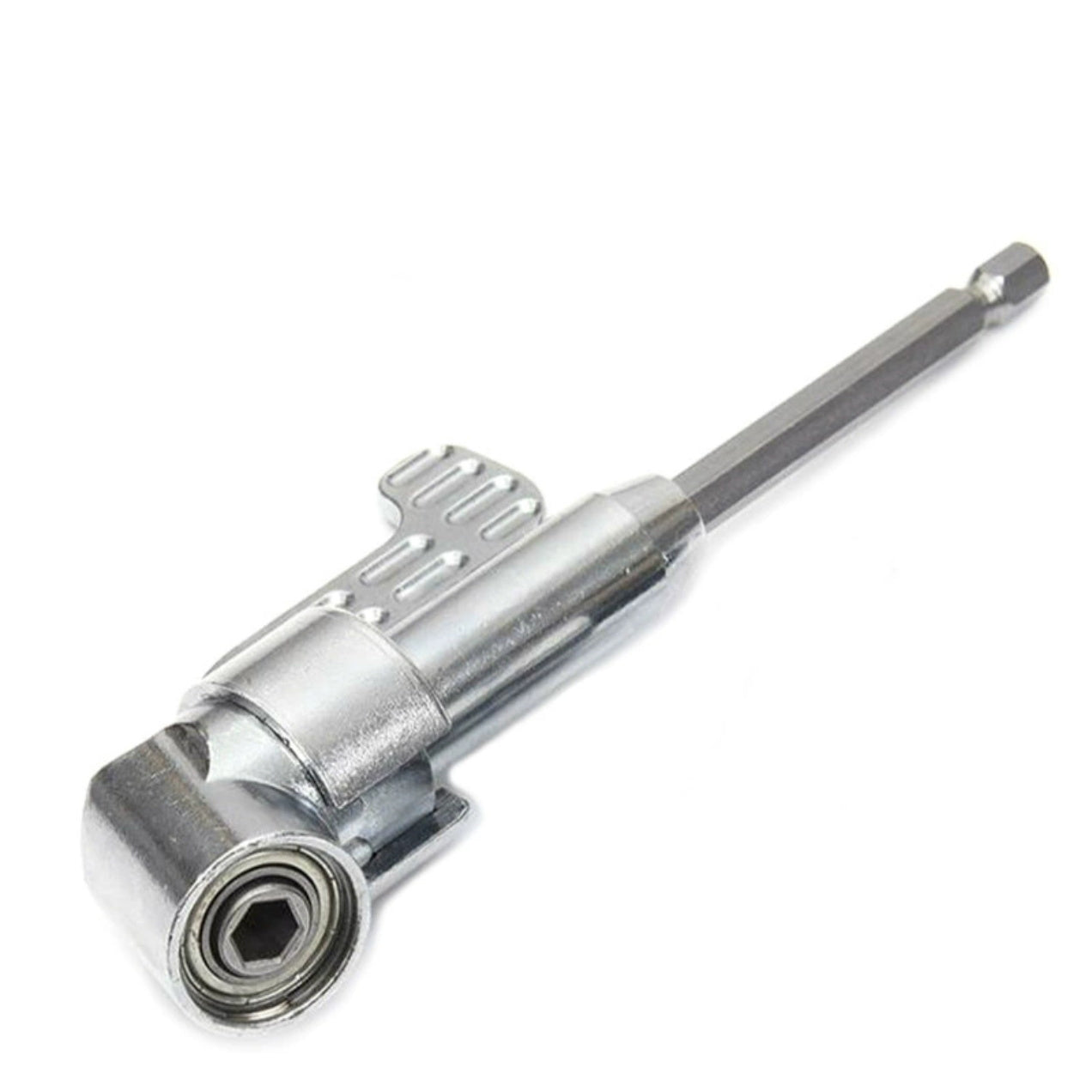 105° Winkelschrauber-Aufsatz 🛠️ mit Verlängerung und Bitsatz 💪 für Schraubendreher & Stecknuss-Adapter 😊