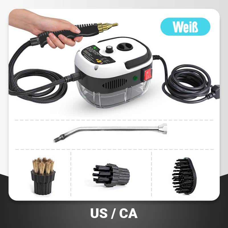 💥2500W Tragbarer Hochtemperatur-Dampfreiniger mit Druckbeaufschlagung