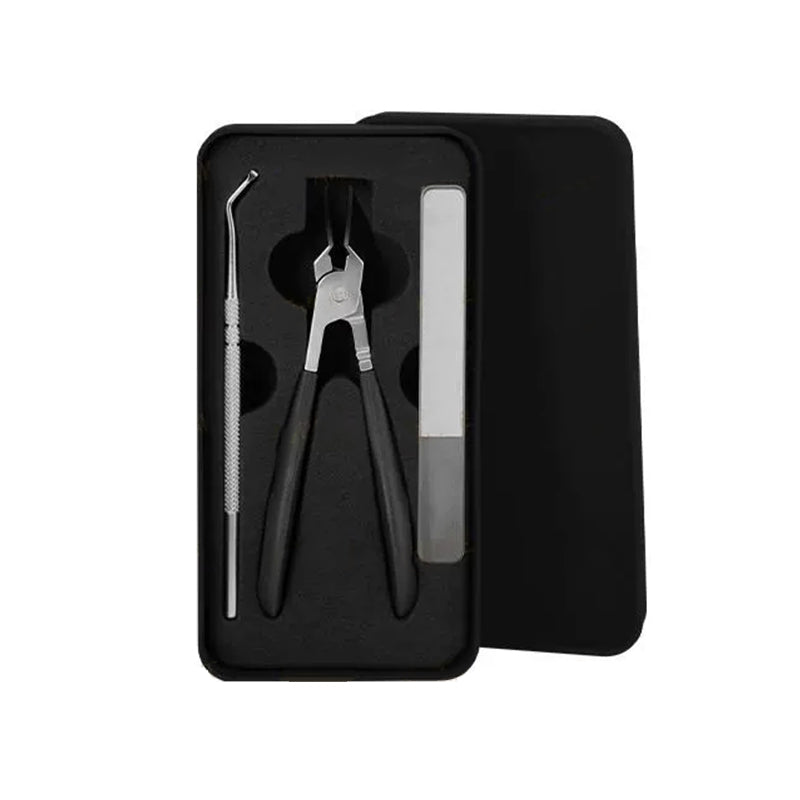 🔥2026 heißer Verkauf🔥✨Anti-Splash 25 ° Slant Edge Nagel Clipper 3-teiliges Set