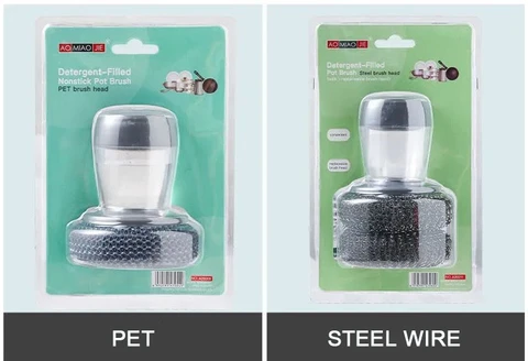 🧽 50% RABATT! 🍽️ Palaschbürste mit Integriertem Spülmittelspender – Praktisch, Ergonomisch & Ideal Für Effizientes Spülen In Der Küche 💧