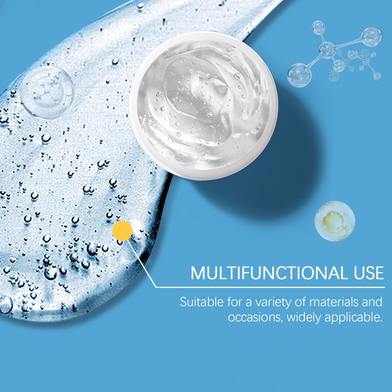 💧Transparentes & wasserdichtes Mehrzweckmittel – ideal für Küche, Bad & mehr