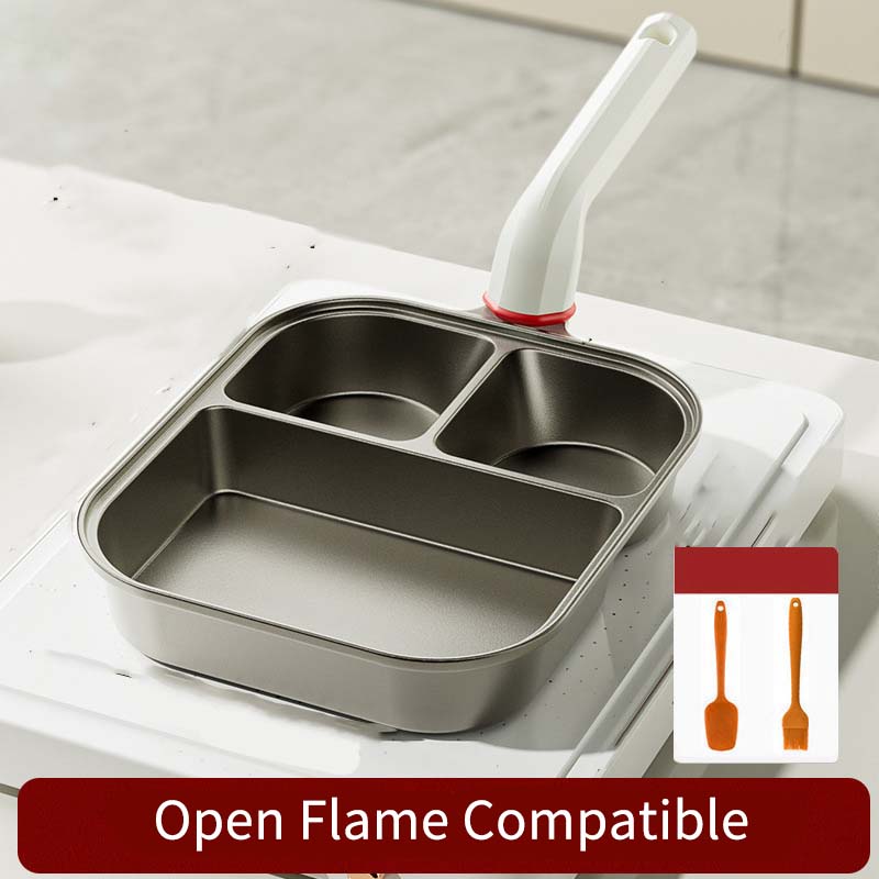 3-in-1-Pfanne mit großem Fassungsvermögen in Tassenform