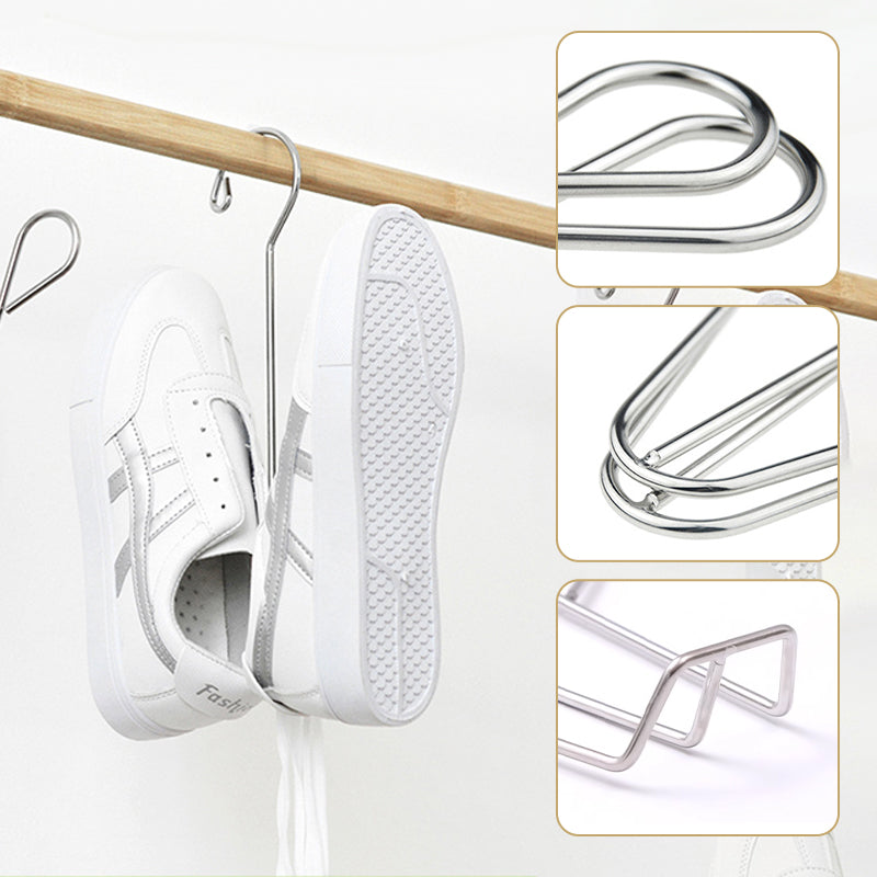 Multifunktionaler Schuhhalter aus Edelstahl