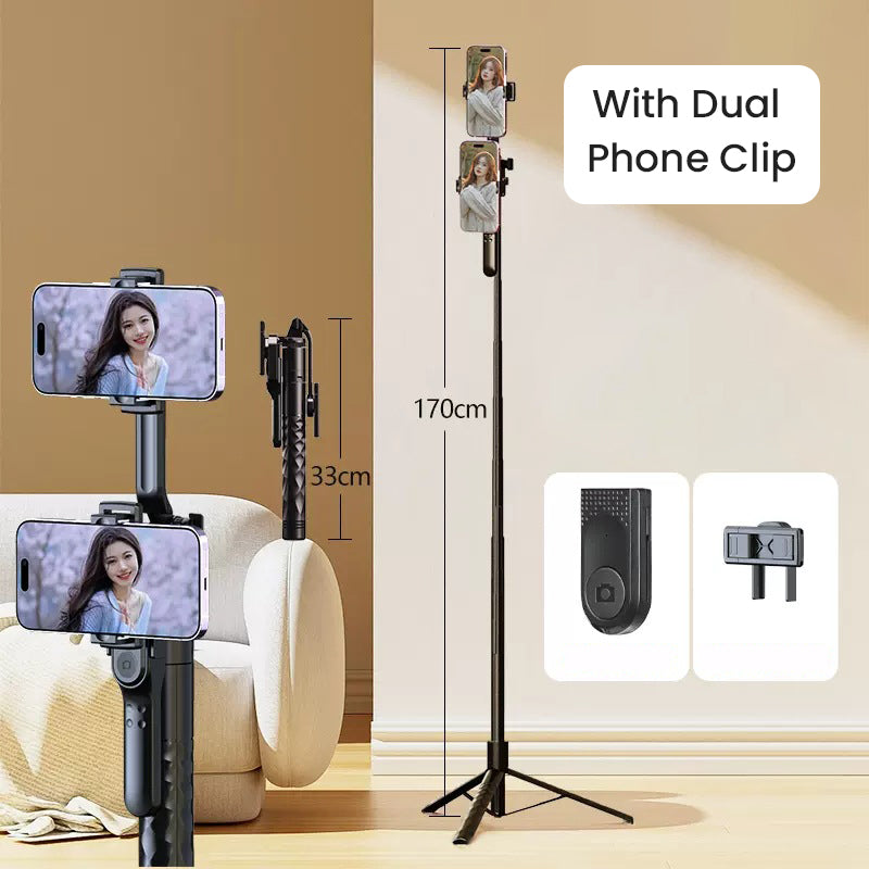 Tragbarer kardanischer Handstabilisator mit Selfie-Stick