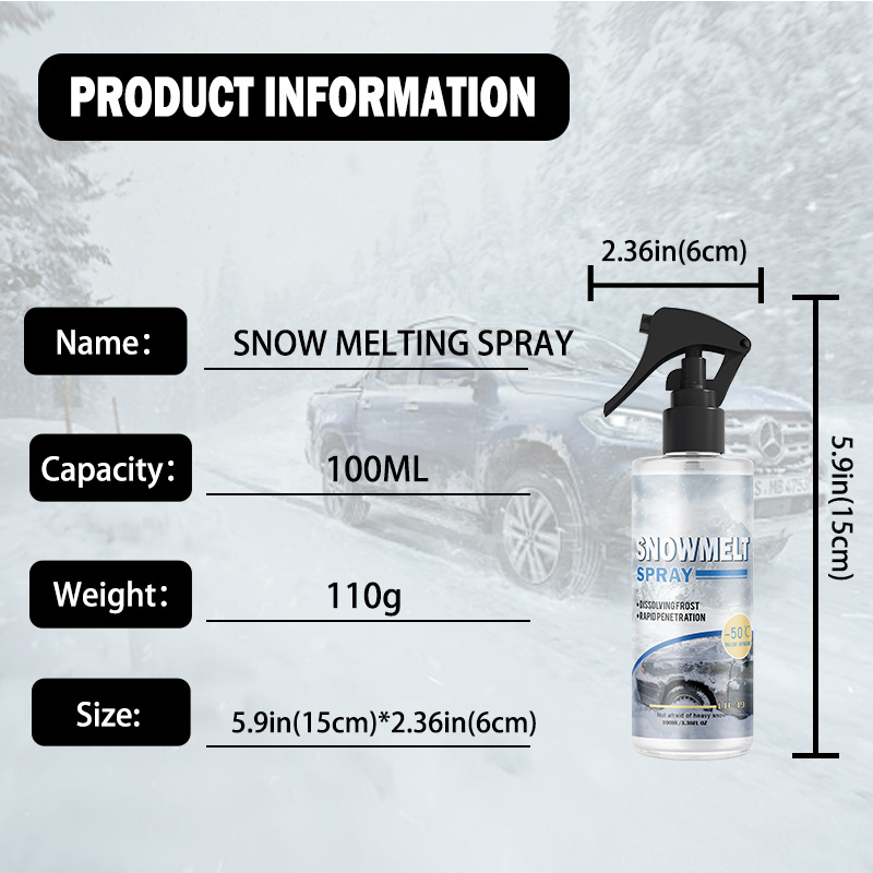 🎁3 Kaufen 1 Gratis Dazu⏳Die windschutzscheibe des autos für winter kühlspray