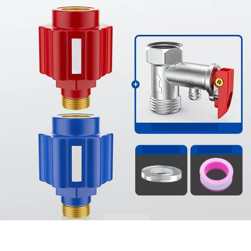 2 Stück Warmwasserbereiter Anti-Elektrizität Trennwand