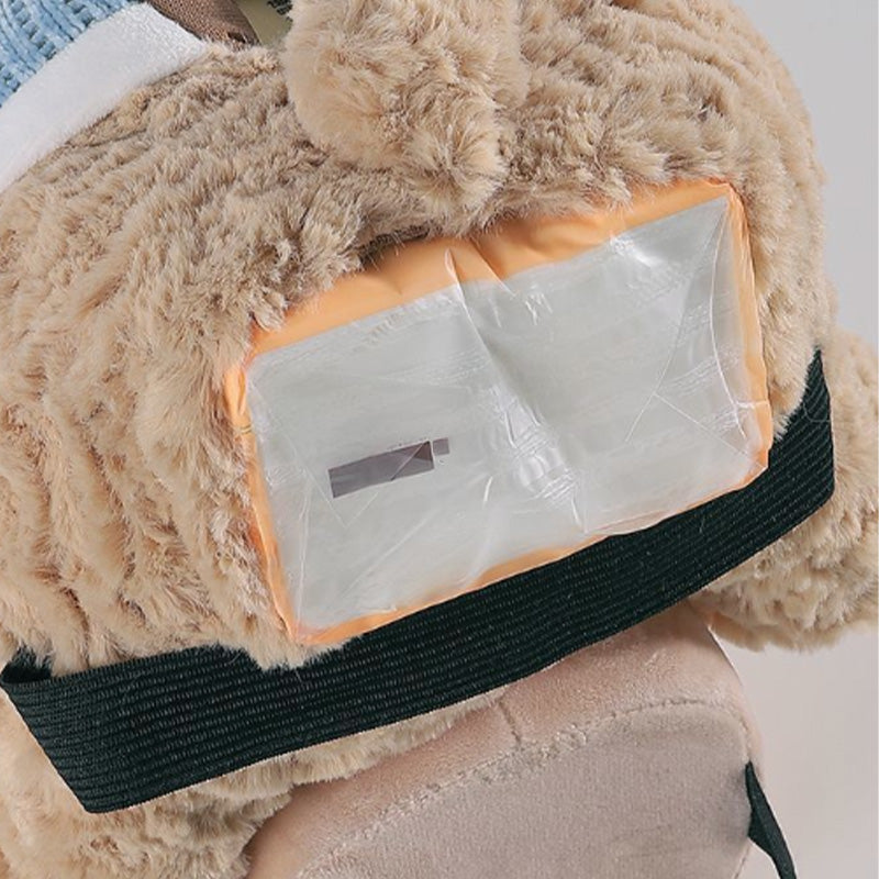 đHeiĂer Verkauf 50% OFFâłNiedlicher BĂ€r PlĂŒsch Auto Tissue Holder & Storage Bin