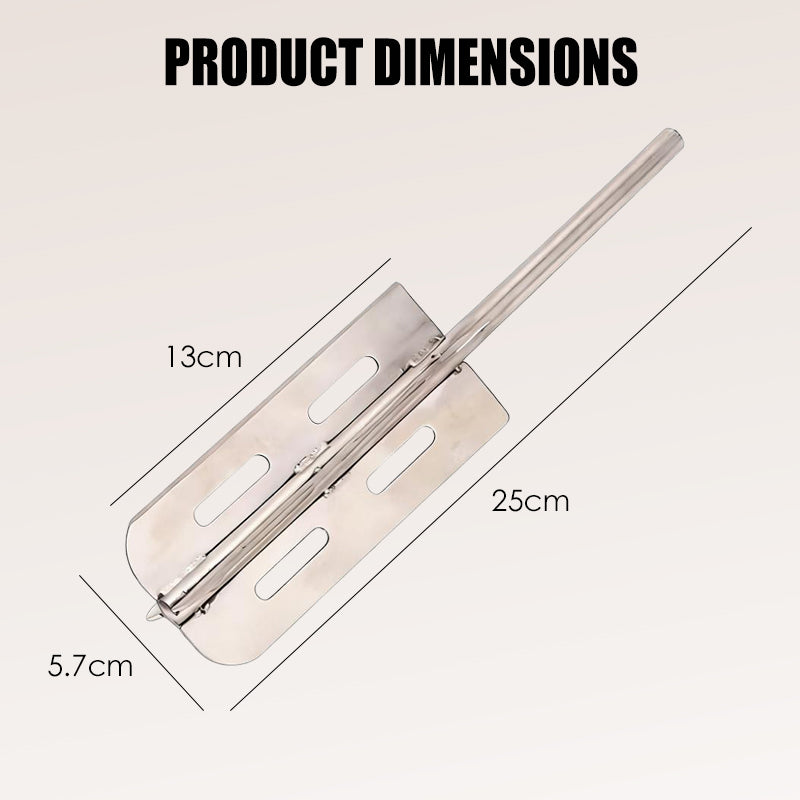 Effizienter Schaber zur Entfernung von Tierhaaren