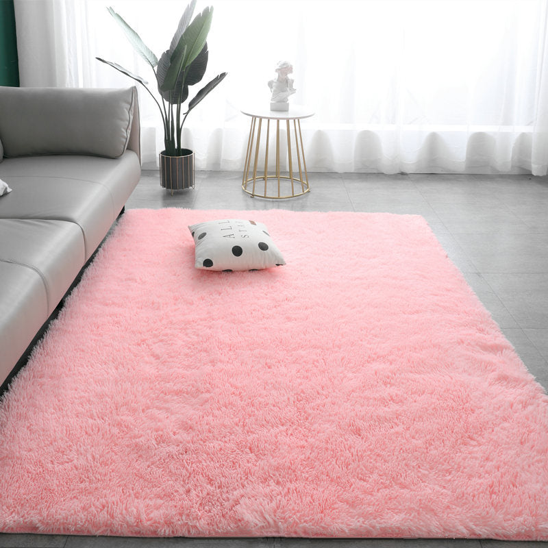 Plüschbodenmatte Dekorativer Teppich, Moderner Bodenbelag für Wohnzimmer Schlafzimmer Wohnkultur, Raumdekoration