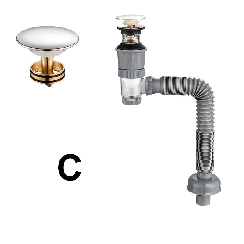 Universelle geruchsneutrale Spülbecken-Ablaufgarnitur