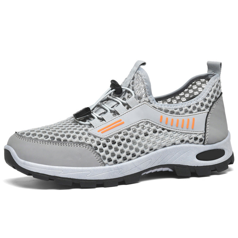 Atmungsaktive Outdoor-Sneaker aus Mesh für Herren