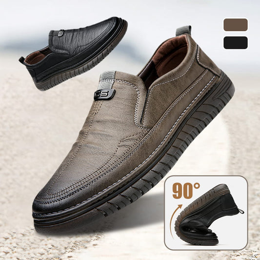 Bequeme Freizeitschuhe aus Leder für Herren