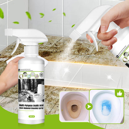 💖Kaufen Sie 2 und erhalten Sie 1 gratis. Kostenloser Versand✨Mehrzweck-Oxalsäure-Fleckenentfernungsspray💦