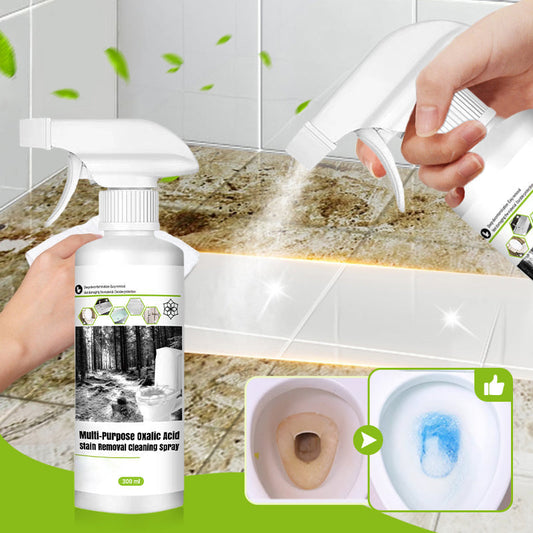 💖Kaufen Sie 2 und erhalten Sie 1 gratis. Kostenloser Versand✨Mehrzweck-Oxalsäure-Fleckenentfernungsspray💦