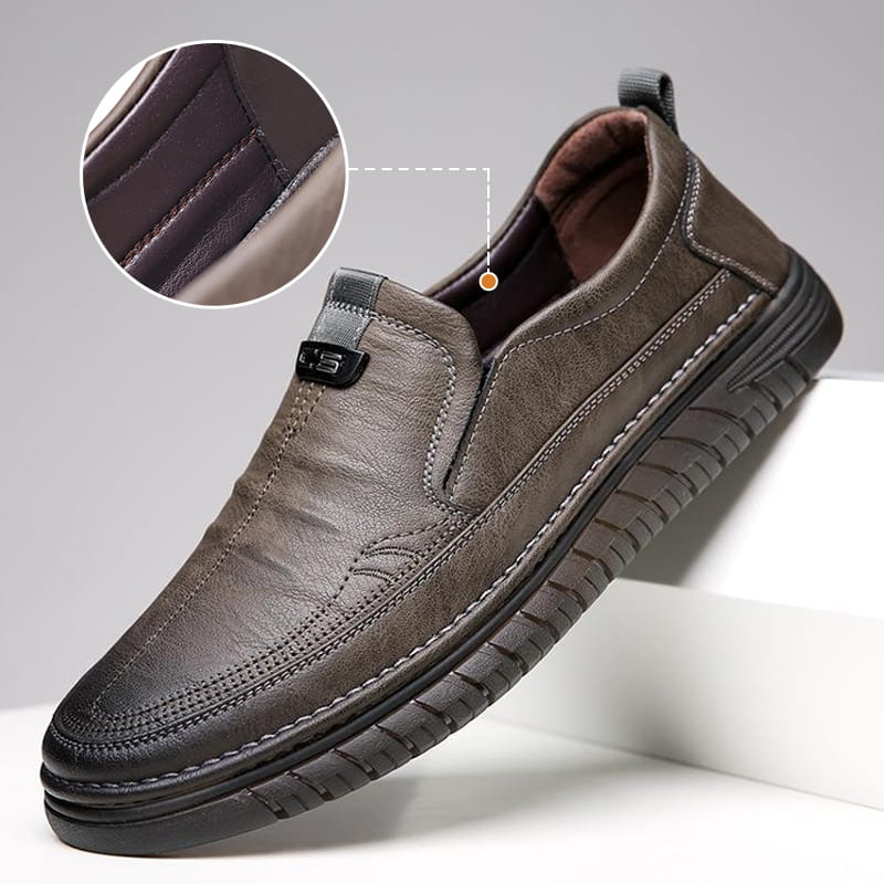 Bequeme Freizeitschuhe aus Leder für Herren