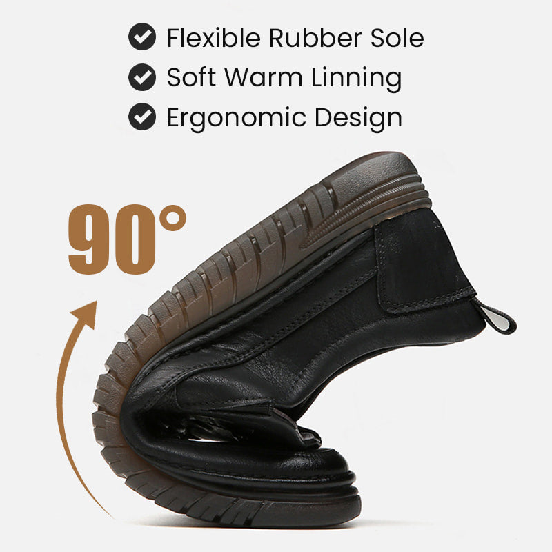 Bequeme Freizeitschuhe aus Leder für Herren