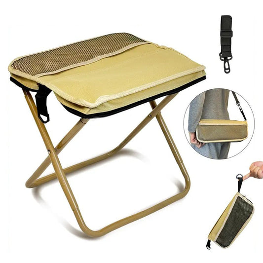 Ultraleichter Klapphocker – trägt bis zu 120 kg