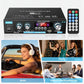Audioverstärker 2-Kanal 600W Mini HIFI Digital Bluetooth Verstärker mit FM-Radio