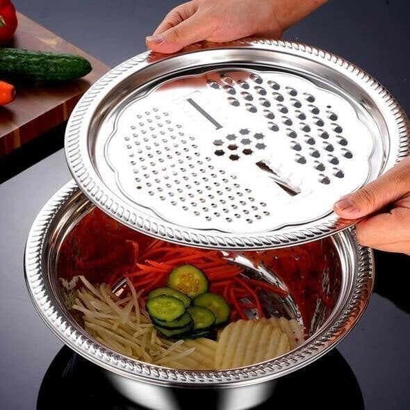 🎁HEISSER VERKAUF 50 % RABATT 💥 Multifunktionaler rostfreier Waschtisch!