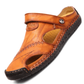 🔥Große Größe Weiches Leder Männer Atmungsaktive Outdoor-Sandalen