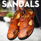 🔥Große Größe Weiches Leder Männer Atmungsaktive Outdoor-Sandalen