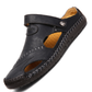 🔥Große Größe Weiches Leder Männer Atmungsaktive Outdoor-Sandalen