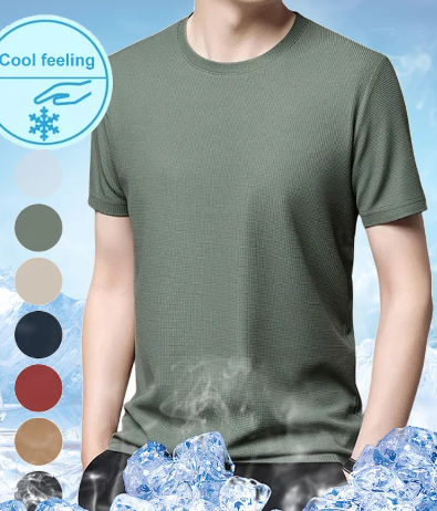 🎁Venta Caliente 49% OFF⏳Camiseta en tejido gofrado transpirable