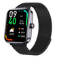 Smartwatch für Herren & Damen mit Telefonfunktion (Bluetooth 5.4), 2,01" 3D-Curved Display, bis 20 Tage Akkulaufzeit, IP68 wasserdichte Sportuhr mit Schrittzähler, Herzfrequenz, Schlafmonitor