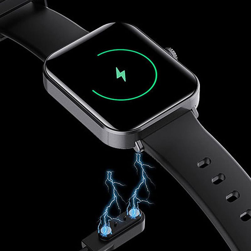 Smartwatch für Herren & Damen mit Telefonfunktion (Bluetooth 5.4), 2,01" 3D-Curved Display, bis 20 Tage Akkulaufzeit, IP68 wasserdichte Sportuhr mit Schrittzähler, Herzfrequenz, Schlafmonitor