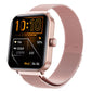 Smartwatch für Herren & Damen mit Telefonfunktion (Bluetooth 5.4), 2,01" 3D-Curved Display, bis 20 Tage Akkulaufzeit, IP68 wasserdichte Sportuhr mit Schrittzähler, Herzfrequenz, Schlafmonitor