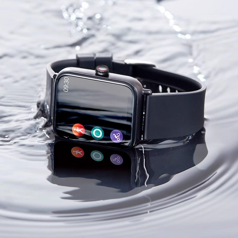 Smartwatch für Herren & Damen mit Telefonfunktion (Bluetooth 5.4), 2,01" 3D-Curved Display, bis 20 Tage Akkulaufzeit, IP68 wasserdichte Sportuhr mit Schrittzähler, Herzfrequenz, Schlafmonitor