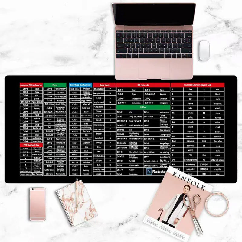 💥Bestseller: 50% Rabatt ⌨️ Supergroße Quick Key Tastaturauflage – Perfekt für Büro & Homeoffice 👩‍💻
