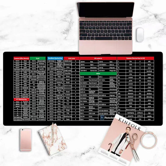 💥Bestseller: 50% Rabatt ⌨️ Supergroße Quick Key Tastaturauflage – Perfekt für Büro & Homeoffice 👩‍💻