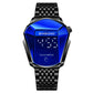 Luxus Herren Rennsport Rhombus Uhr