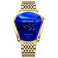 Luxus Herren Rennsport Rhombus Uhr