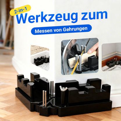 ⏳ Begrenzte Zeit 50% Rabatt💥 2-in-1 Mess- und Gehrungssägen Werkzeug
