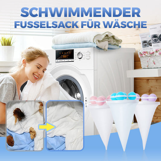 Schwimmender Filterbeutel-Waschball für Waschmaschinen