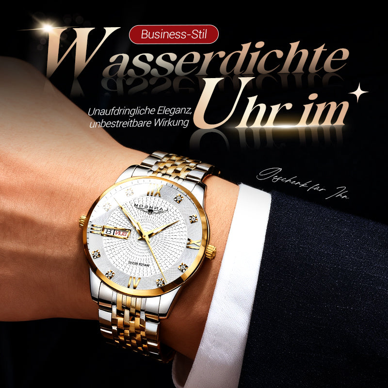 ⏳Black Friday Sale 80 % Rabatt💥💥Herrenuhr aus Edelstahl, wasserdicht, Business-Modell