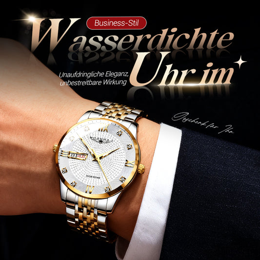 ⏳Black Friday Sale 80 % Rabatt💥💥Herrenuhr aus Edelstahl, wasserdicht, Business-Modell