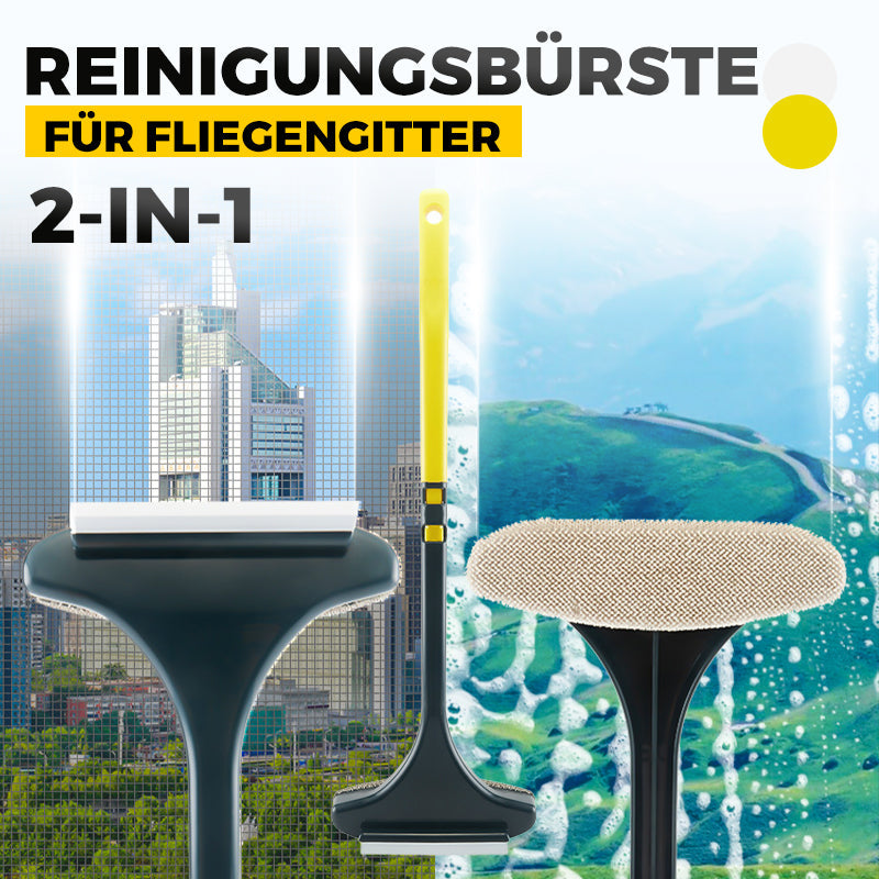 2-in-1 Reinigungsbürste für Fliegengitter
