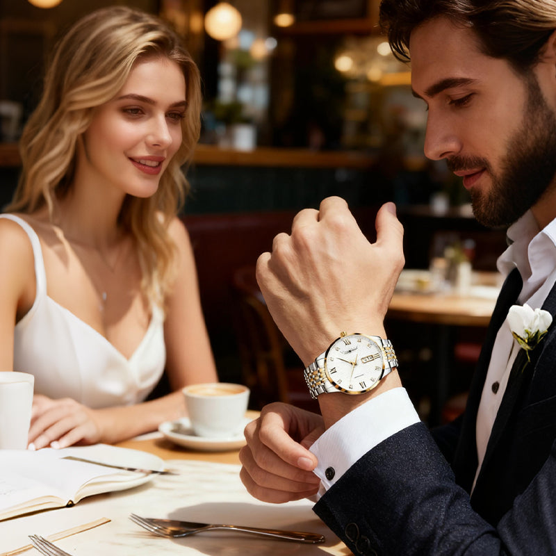 ⏳Black Friday Sale 80 % Rabatt💥💥Herrenuhr aus Edelstahl, wasserdicht, Business-Modell