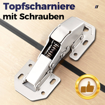 🔥Scharniere für Schränke - Einfache Installation von Brückentürscharnieren