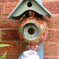 🦜🐦Vintage Teapot Bird House and Feeder