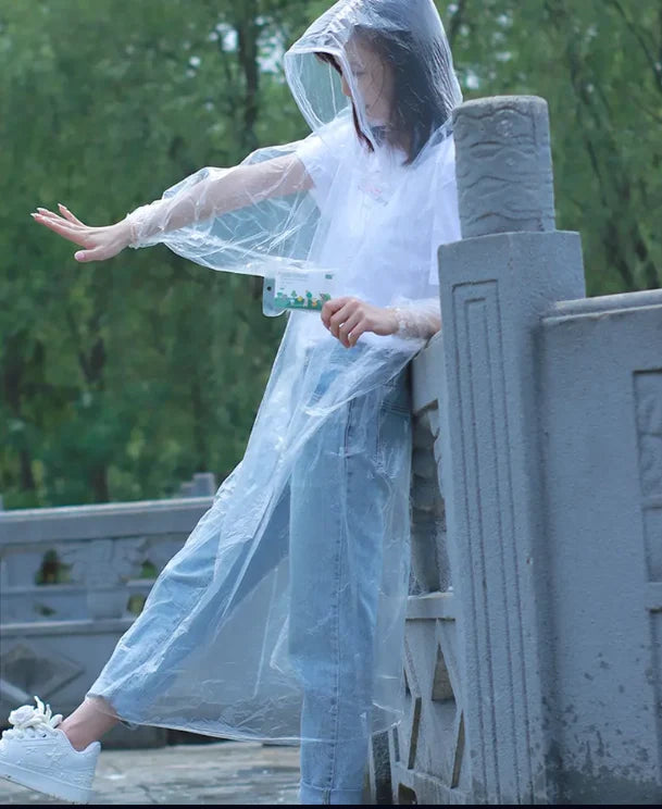🔥Heißer Verkauf(50% Rabatt)🔥Tragbarer Regenponcho für Erwachsene