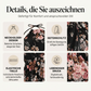 👗 LIMITIERTES ANGEBOT 50% RABATT! ✨ Blumenmuster Halterkleid – Elegant, Mit Seitenschlitz, Vielseitig 🌸