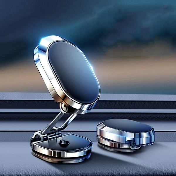 🚗 50% RABATT 🧲 Magnetischer Handyhalter – 360° drehbar, faltbar & stabil 📱